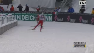 VM Men's 4x10 Km Holmenkollen 2011 - SIDELENGS i MÅL AVSLUTTNIG