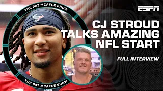 CJ Stroud says his success is JUST THE BEGINNING 😤 🔥 [FULL INTERVIEW] | The Pat McAfee Show