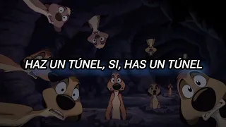 Haz un túnel - (El rey león 3) con letra