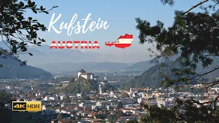Kufstein Walking Tour - The Best Way To See The Town - Austria - 4K HDR