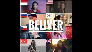 Believer- imagine Dragons|who song is better(Indonesia,Russia,Turkey,US,India,South Korea, UK,Czech)