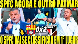 '' O SÃO PAULO VAI SE CLASSIFICAR COMO O PRIMEIRO DO GRUPO DA LIBERTADORES'' PASCOAL DEU UM SHOW...