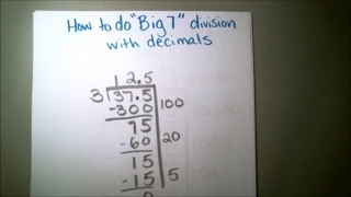 Big 7 Decimals