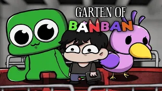 귀여운 반반의 어린이집 게임오버 애니메이션 [ "cute" Garten of Banban jumpscare Animation ]