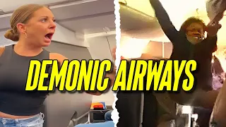 Woman Freaks Out On Plane Update  - Terror On A Plane