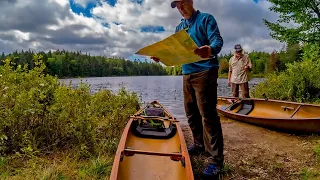 St. Regis Canoe Area: Canoeing to a remote Adirondack lean-to l Hornbeck Canoe l Storm l Military