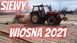 Siew jęczmienia jarego 2021! Ursus i Agro Masz w akcji!