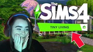 TINY HOUSE STUFF PACK?? | The Sims 4: Tiny Living Trailer Reaction & Analysis
