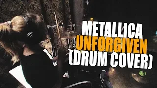 Metallica - Unforgiven(Drum Cover) Юля, 10 лет