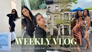 WEEKLY VLOG ♡ (SHOPPING SPREE, MOMS BDAY TURN UP, IKEA TRIP, MET GALA STORY TIME, NEW APARTMENT?? +)