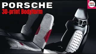 Porsche 3D print bodyform full bucket seats