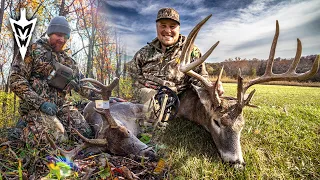 Zach's Iowa Brute, Hunting A New Farm Leads To A Giant Missouri Buck On The Ground #hunting