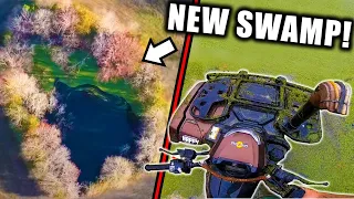 Exploring MY NEW LAND! *INSANE SWAMP*