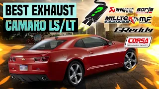 Chevrolet Camaro Exhaust LS/LT V6 🔥 Review,Stock,Upgrade,Mods,Borla,Magnaflow,MBRP,Gibson,Hooker+