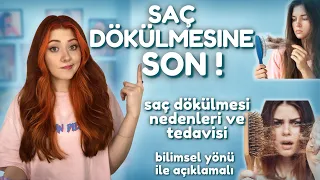 Saç dökülmesini DURDURUN ❗ Saç dökülmesi nedenleri ve tedavisi ❣️ Saç dökülmesine çözüm