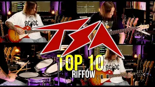 TOP 10 riffów zespołu TSA