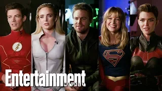 Arrowverse Superheroes Say Goodbye to Stephen Amell | Entertainment Weekly