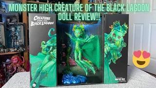 Monster High Creature From The Black Lagoon Skullector Doll Review!!!!💚