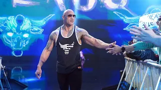 The Rock interrupts Jinder Mahal - WWE RAW Day 1 2024