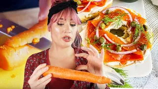 Making SALMON from CARROTS?! | The Easiest Vegan Salmon Recipe Ever