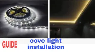 Cove light/strip light installation/PAANO IKABIT