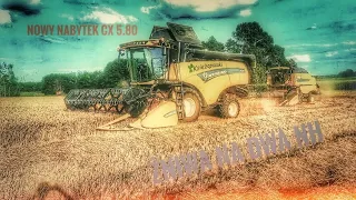 ☆Nowy Nabytek ⁉️ New Holland CX5.80★Oporowe 🥵 Żniwa 🌾 Dwa Kombajny na jednym polu 🤯 GR.Świątek 🤠