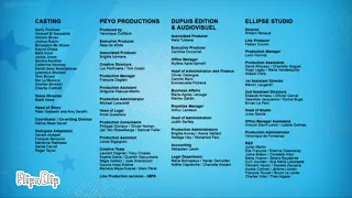 The Smurfs 2021 credits