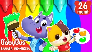 Yuk Belajar Warna-warna Bersama Bayi Kucing | Lagu Warna Anak Indonesia | BabyBus Bahasa Indonesia