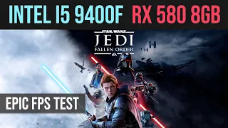 Jedi Fallen Order | RX 580 | Intel i5 9400f | 8GB (2x4GB) RAM epic settings