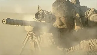 顶级狙击手在沙漠“钓鱼执法”，1500米外精准爆头，30秒杀8人！