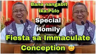 December 8, 2022 😇 Feast of Immaculate Conception Special Homily | Fr Ciano Ubod