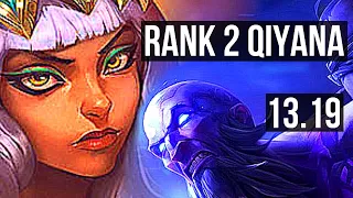 QIYANA vs RYZE (MID) | Rank 2 Qiyana, 6 solo kills, 1.1M mastery | JP Grandmaster | 13.19