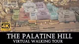 Palatine Hill Walking Tour in 4K