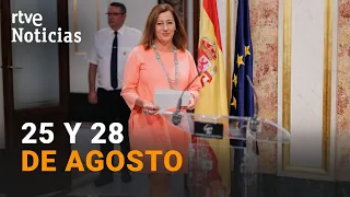 INVESTIDURA FEIJÓO: ¿CUÁLES son las FECHAS CLAVE de la AGENDA POLÍTICA del CONGRESO? | RTVE Noticias