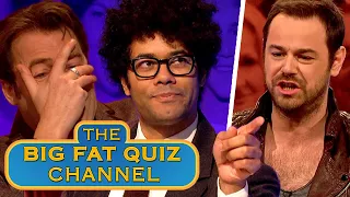 Richard Ayoade Calls Danny Dyer Out for Wearing 'Jeggings' | Big Fat Quiz