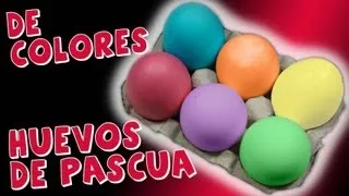 Como Pintar Huevos de Pascua *How to Easter Eggs* Hacer Huevos de Pascua Pintura Facil Para Ti