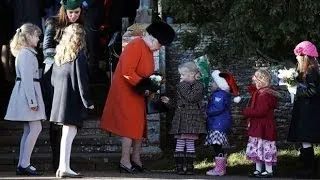 Royal family celebrate Christmas in Sandringham