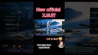 Pubg New X.Suit , official video leaked . Plz follow me . tiktok.com/@saqibblouch592