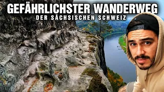 Der gefährlichste Wanderweg der sächsischen Schweiz?