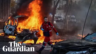 Ukrainian cities bombed in response to Crimea bridge blast