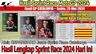 Hasil Sprint Race MotoGP Catalunya 2024 ~ Klasemen MotoGP Terbaru GP Catalunya 2024