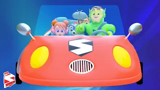 Daddy's Red Car + More Cartoon Music Videos for Babies by Super Supremes