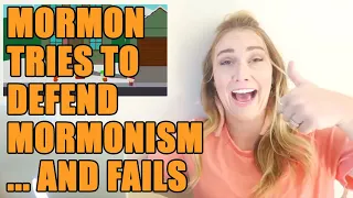 Mormon (badly) Tries To Defend Mormonism