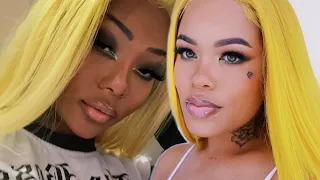 I NEED A FACE TAT NOW | WATCH ME RECREATE | SUMMER WALKER YELLOW HAIR + MAKEUP | Arnellarmon