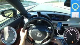 Lexus (L10)GS350 awd  F-Sport [0-100][100-200][100-0][1/4mile][Max speed]