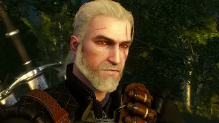 Geralt spotyka Krasnoludy z Wyspy Mgieł w Białym Sadzie - Wiedźmin 3 DZIKI GON