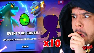 JOGUEI o NOVO EVENTO do GODZILA e liberei 10 MUTAÇÕES 😎🤑