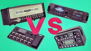 Mesa Dual Rectifier vs Axe-Fx III vs Line6 Helix vs Kemper Profiling Amplifier + FREE PRESETS!