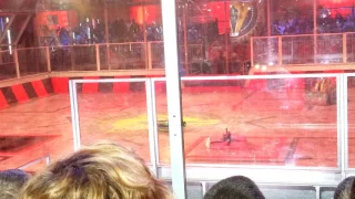 Carbide vs Aftershock - Robot Wars S10 - From the Audience