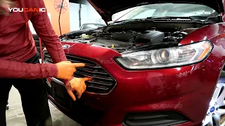 2013-2020 Ford Fusion Front Bumper Removal & Replacement